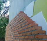 Postavljanje hidroizolacije i rekonstrukcija potpornog zida