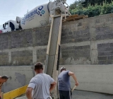 Postavljanje hidroizolacije i rekonstrukcija potpornog zida