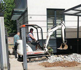 Ojačavanje temelja, drenaža i odvodnjavanje olučne veze